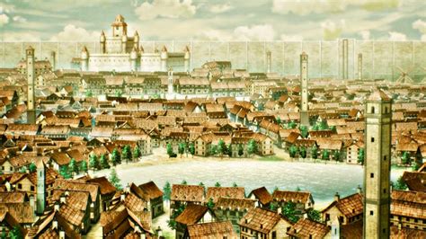 The city of inspiration of Shiganshina in Attack of the .